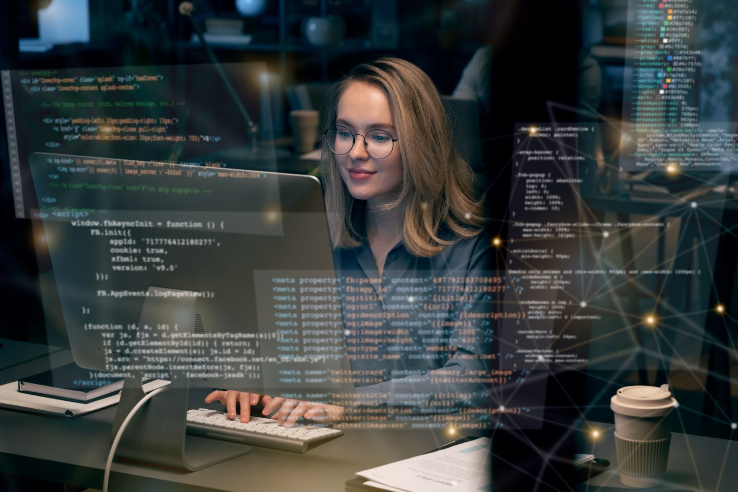 codeandidea.com team working on a digital project